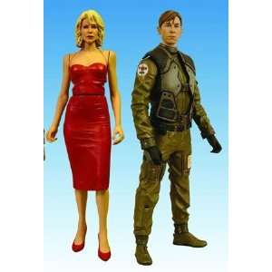   Battlestar Galactica Series 1 Action Figures Case of 8 Toys & Games