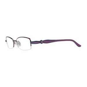  BCBG BELINDA Eyeglasses Plum Frame Size 50 17 130 Health 