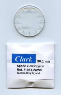 Bulova Accutron Spaceview Crystal # 454 2AWS 30.1 mm  