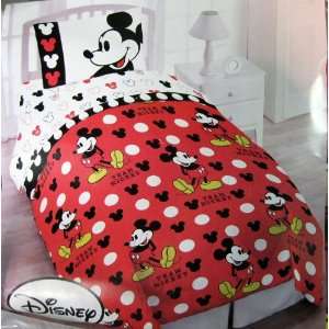 Mickey Mouse Twin Bedding (4 Piece Set) 
