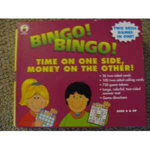  Bingo Bingo Time & Money Toys & Games