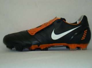   Soccer Cleats Black/White Orange Blaze Mens Shoes 318814 018 13 Shoes