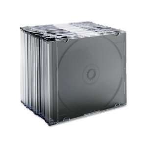    Compucessory Thin CD/DVD Jewel Case   Black   CCS55400 Electronics
