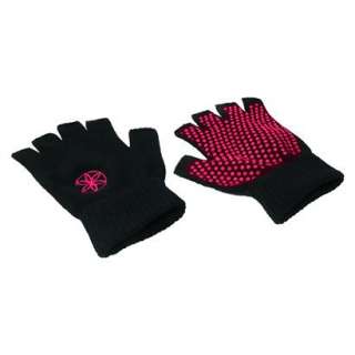 Gaiam Super Grippy Yoga Gloves   Black