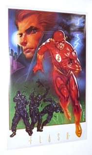   FLASH 1993 DC UNIVERSE COMIC BOOK SUPERHERO POSTER 2: 1990s  