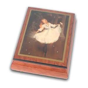    Spellbound Lovely Ballerina Girl Music Jewelry Box 