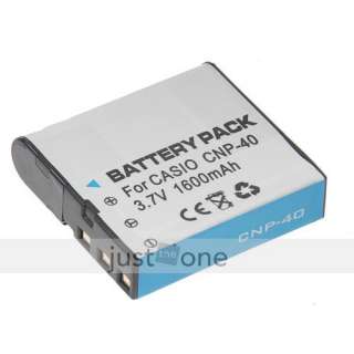Li Battery CNP 40 Casio Exilim Pro EX  P505 P600 P700  