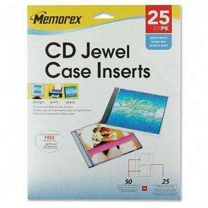 product details title memorex 3202 0710 cd dvd jewel case inserts 