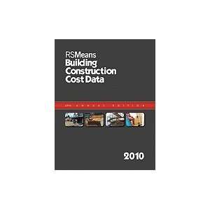 RSMeans Building Construction Cost Data 2010 [Paperback 