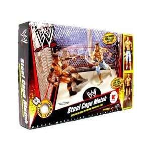 Mattel WWE Wrestling Exclusive Ring Steel Cage Match 