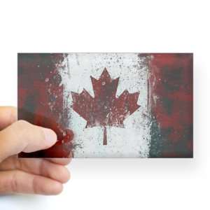   Clear (Rectangle) Canadian Canada Flag Painting HD: Everything Else