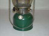 Vintage 1940s Coleman 242C Green Lantern Camping Gasoline Gas Lamp 7 7 