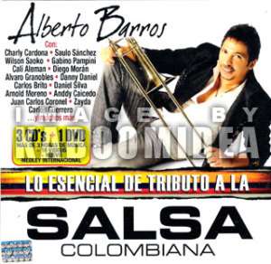   BARROS Lo Esencial De Tributo a La Salsa Colombiana 3 CDs + 1 DVD NEW