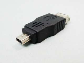 Free USB (F) to Mini USB (M) Adapter