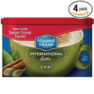   House International Coffee Chai Latte, 9 Ounce Cans (Pack of 4