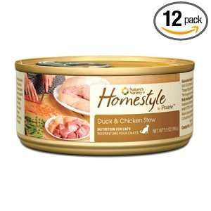 Prairie Homestyle Duck & Chicken Stew Canned Cat Food by Natures 