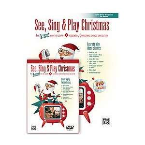    See, Sing Play Christmas   Guitar Book DVD 