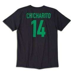   MEXICO cotton short sleeve CHICHARITO FAN HERO Shirt for WC 2010