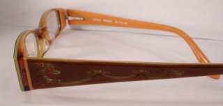 Cynthia Rowley Eyeglasses Women Frames 184 Brown Plastic spring hinges 