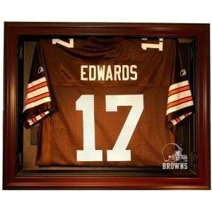  Cleveland Browns Mahogany Snap On Jersey Display Case 