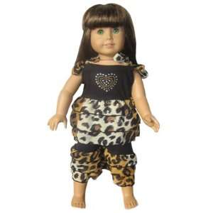  New Leopard Outfit fits AMERICAN GIRL DOLL clothes Toys & Games
