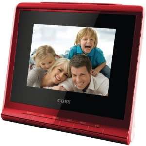   Multi Function Digital Photo Frame (Red) by Coby
