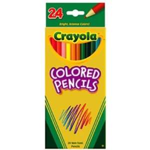  Crayola BIN4024 Crayola Colored Pencils 24pk Asst Toys 