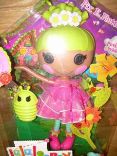 NIB LALALOOPSY Full Size Fairy Doll PIX E. FLUTTERS #26 Sewn On June 
