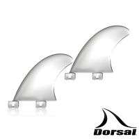 DORSAL SURFBOARD FINS  THRUSTER LONGBOARD FCS SIDE  CLR 011651950552 