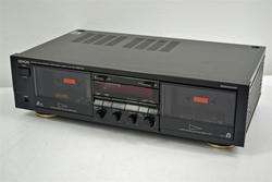 Denon Stereo Dual Cassette Deck Tape Player Recorder DRW 750  