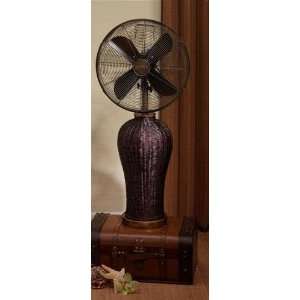  Deco Breeze Brown Trinidad Floor Vase Fan: Home & Kitchen