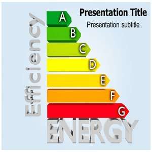  Energy Efficiency Diagram PowerPoint Template   PowerPoint 