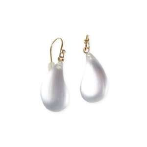  Alexis Bittar Lucite Earrings   Dew Drop Silver Jewelry