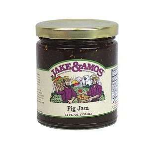 Jake & Amos Fig Jam, 11 oz  Grocery & Gourmet Food