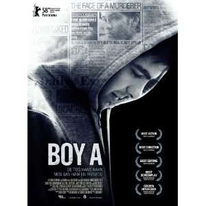  Boy A Poster Danish 27x40 Andrew Garfield Victoria Brazier 