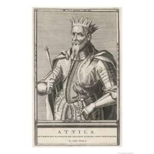  Attila King of the Huns Giclee Poster Print