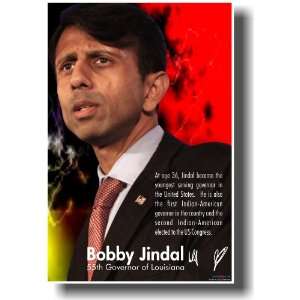  Governor Bobby Jindal   Indian American Politician NEW 