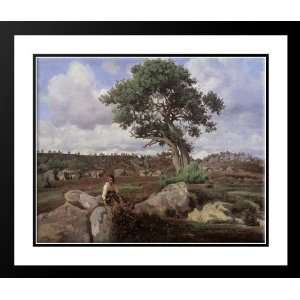  Corot, Jean Baptiste Camille 23x20 Framed and Double 