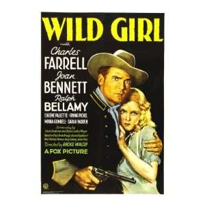 Wild Girl, Charles Farrell, Joan Bennett, 1932 Premium Poster Print 