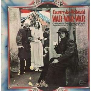   WAR WAR WAR LP (VINYL) UK VANGUARD 1971 COUNTRY JOE MCDONALD Music