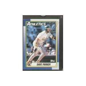  1990 Topps Regular #45 Dave Parker, Oakland Athletics 