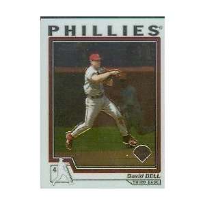  2004 Topps Chrome #35 David Bell   Philadelphia Phillies 