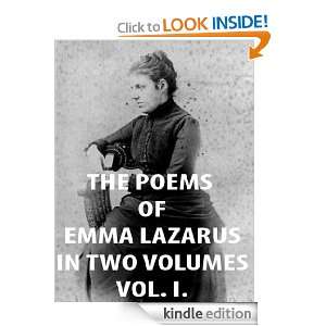  of Emma Lazarus. Vol. I, narrative, lyric and dramatic: Emma Lazarus 