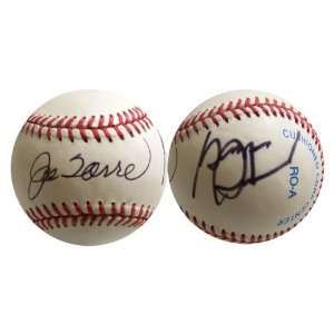  Joe Torre and George Steinbrenner Autographed Baseball 