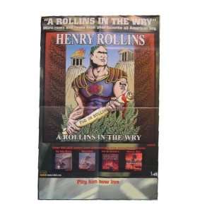  Henry Rollins Poster A Rollins In The Wry Band The 