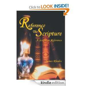   Scripture Reference James Rhodes  Kindle Store