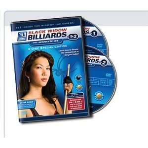   BLACK WIDOW BILLIARDS  JEANETTE LEE VOLS 1 & 2 DVD