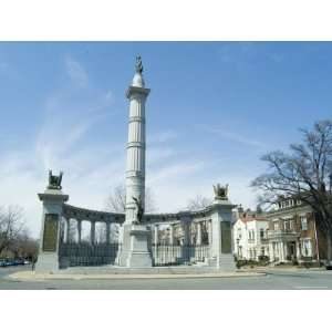 Jefferson Davis, Monument Boulevard, Richmond, Virginia, USA Premium 
