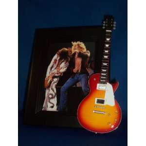  LED ZEPPELIN JIMMY PAGE ROBERT PLANT Mini Guitar PICTURE 