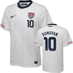 Landon Donovan #10 White Nike Soccer Jersey: United States Soccer 